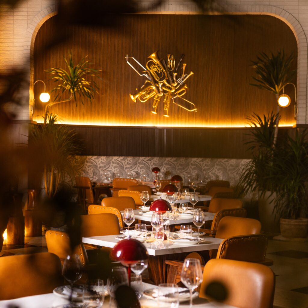 the main dining room at SoBo
